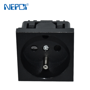 NEPCI Fourniture d'usine <span class=keywords><strong>Prises</strong></span> murales électriques en gros XJY-QB-32AK 250V 16A Prise de courant de type français 45*45 - Product Image 4