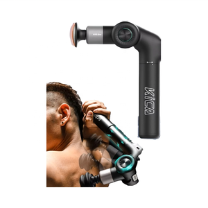 Pistola de Masaje Muscular Plegable Kica Hot Compress Fascia Gun, Masajeador Profesional Inalámbrico con Motor sin Escobillas, Batería de 1200-2000 mAh, Musical - Product Image 1