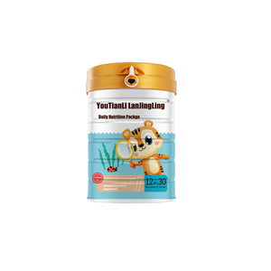 Latte in Polvere Fortificato per Neonati OEM ODM con Vitamine e Minerali, in Lattina (12g x 30 Pezzi), Conservazione a Temperatura Ambiente - Product Image 1