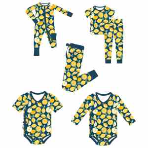 Mameluco Personalizado para Recién Nacido, 100% Algodón, 95% Bambú, 5% Elastano, Ropa <span class=keywords><strong>de</strong></span> Bebé, Marca Personalizada, Pijama para Bebé Niña o Niño <span class=keywords><strong>de</strong></span> 12 a 18 Meses - Product Image 1