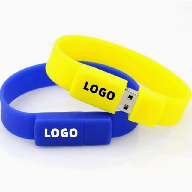 Custom Silicone Bracelet USB Flash Drives