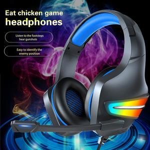 Con micrófono Led Light Auriculares <span class=keywords><strong>Gamer</strong></span> Usb Auriculares con cable Auriculares para Ps4 Xbox <span class=keywords><strong>PC</strong></span> Computer Ear Gaming Headset - Product Image 2