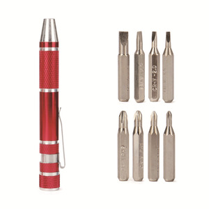 Weeks Mini Aluminum Precision Screwdriver 8 In 1 Portable Multi Tool For Mobile Phone Repair - Product Image 2