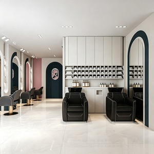 Muebles para Salón de Belleza y Spa, Diseño Interior Personalizado para Salón de Peluquería, Decoración y Renovación de Barbería - Product Image 4