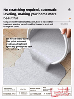Peinture époxy liquide bicomposante écologique pour sols en granit, revêtement de sol en béton autonivelant avec sable coloré