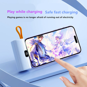 Chargeur portable de secours 5000 mAh, mini <span class=keywords><strong>batterie</strong></span> externe capsule pour <span class=keywords><strong>iPhone</strong></span> 17 <span class=keywords><strong>Pro</strong></span> <span class=keywords><strong>Max</strong></span> et Android - Product Image 4