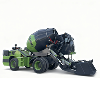 Camion malaxeur à béton autochargeur SQMG 3,5 m³ 360 °   Bétonnière autochargeuse diesel puissante pour chantiers de construction