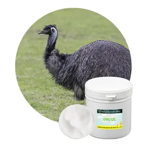Australisches Emu-Fettsäure Öl organischer Großhandelspreis, Großhandel 1 kg Eigenmarke Premium-Emu-Öl reines Schmerzlinderungsmittel, Körperhautcreme