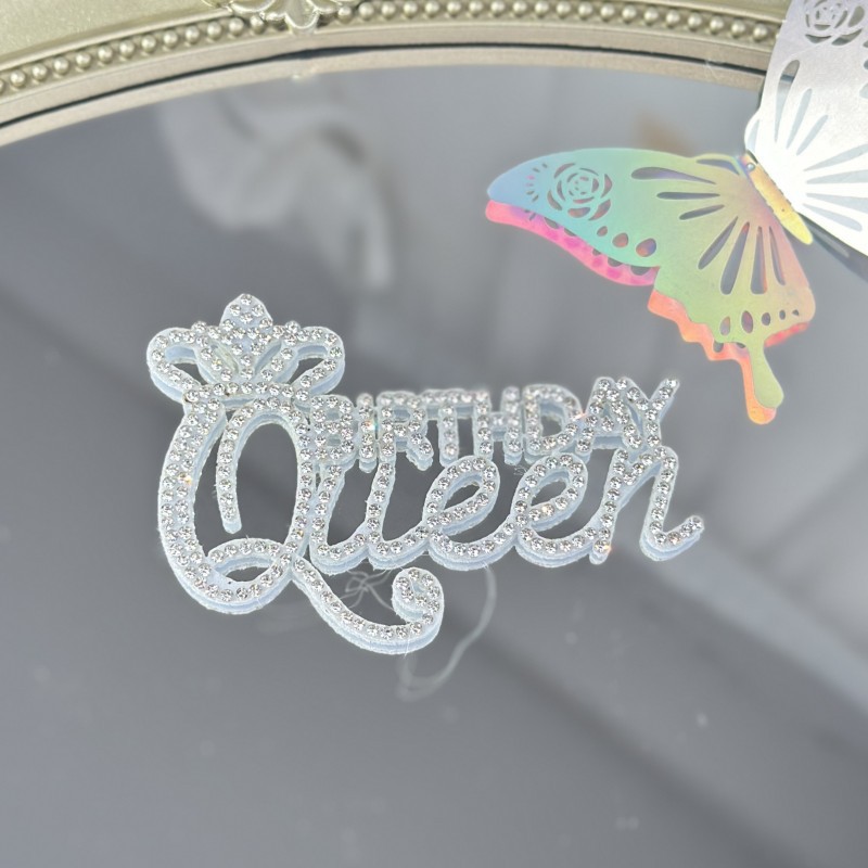 Anniversaire de la Reine Argentée (9 cm de large)