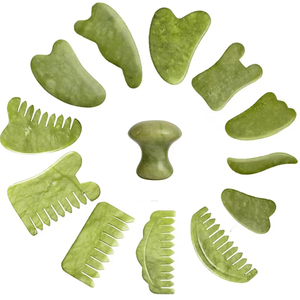 Set Personalizzato OEM ODM con Logo per Massaggiatore <span class=keywords><strong>Viso</strong></span>, Testa e Collo, Rullo per <span class=keywords><strong>Massaggio</strong></span> Facciale e Set Guasha - Product Image 3