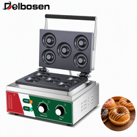 Machine à beignets Blios, conception compacte, logo personnalisé OEM, en acier inoxydable, 220V 50Hz 60Hz, pour la restauration commerciale