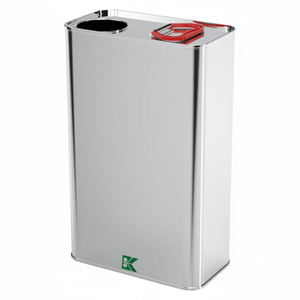 กระป๋องสี่เหลี่ยม Kontensan L368 ขนาด 4 ลิตร สำหรับบรรจุน้ำผึ้ง น้ำตาลกรอง หรือ น้ำมันถั่ว ขนาด 116x150xH248 มม. ผลิตในตุรกี - Product Image 2