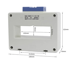 Tengen hiện tại biến áp BH(SDH)-0.66 1005A/2005A/3005A lỗ vuông Đóng Loại biến áp đôi đồng thanh cuộn dây là fixe - Product Image 3