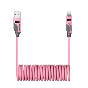 Biểu Tượng Tùy Chỉnh 5A Nhanh Chóng Sạc Type-C Đa Điện Thoại Sạc Kẽm Hợp Kim Phổ <span class=keywords><strong>USB</strong></span> Pd 4 Trong 1 Cáp - Product Image 2