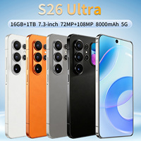 Smartphone Android S26 Ultra 5G 2026 – Grande Vente – 16 Go + 1 To, Écran 7,3 Pouces, Android 15, Débloqué, Double SIM, Caméra Arrière 108 MP, Version Globale