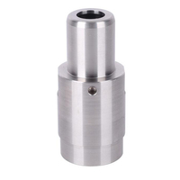 Usinage cnc pièce en titane en acier inoxydable avec revêtement PVD sous vide nitrure traitement de surface mental