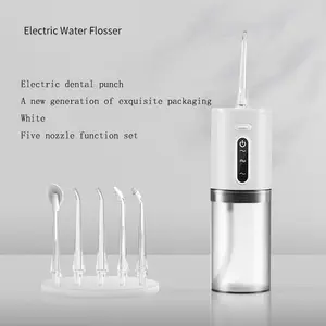 2024 Portable voyage dents nettoyage Jet d'eau Flosser dentaire eau Flosser Oral irrigateur eau Flosser pour dents sans fil