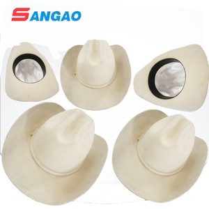 ทำขนสัตว์รู้สึก <span class=keywords><strong>Fez</strong></span> Hats15cm ขนสัตว์ Fedora รอบหมวกด้านบนสำหรับผู้ชาย - Product Image 4
