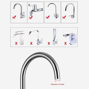 Wholesale 6 Layers <b>Water</b> <b>Filter</b> <b>Tap</b> Purifier Medical Stone Coconut Charcoal Nozzle <b>for</b> Kitchen Accessories Household - Product Image 5