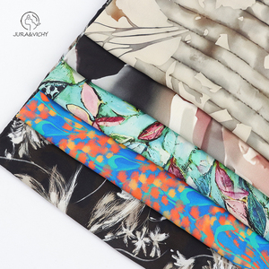 Chất lượng cao in kỹ thuật số trên Viscose rayon <span class=keywords><strong>crepe</strong></span> vải cho váy vải - Product Image 1