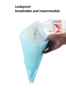 Venta al por mayor de suministros OEM para adiestramiento de mascotas almohadillas desechables súper absorbentes para orinar buen precio con muestra gratis - Product Image 4