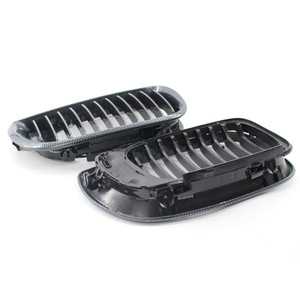 กระจังหน้าคาร์บอนไฟเบอร์ลุค BMW E46 สำหรับอัพเกรดกันชนรถซีรีย์ 3 ปี 2002-2005 ทำจากพลาสติก ABS - Product Image 2