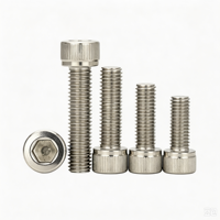 Vis à six pans creux en acier inoxydable 304 DIN912, fixation haute résistance pour l'assemblage des moteurs de voitures et de motos
