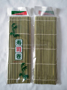 Alfombrilla enrollable de bambú <span class=keywords><strong>para</strong></span> comida, de piel verde, alta calidad - Product Image 6