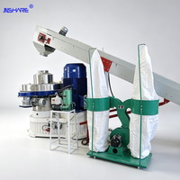 Machine à granulés de biomasse à matrice annulaire de 1 à 1,5 tonne par heure, moulin à granulés de bois, puissance du moteur 110 kW, garantie 1 an