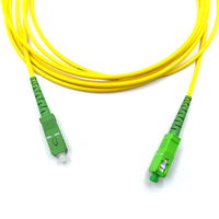 Cordon de raccordement Lenew 5G Wi-Fi Fibre Optique 0,9 mm SM SX SC/APC pour FTTH