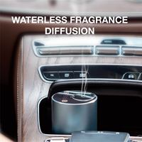 Difusor de Aroma Eléctrico Inteligente sin Agua para Aceites Esenciales Puros, Difusor de Fragancia de Aleación de Aluminio para el Hogar y el Automóvil