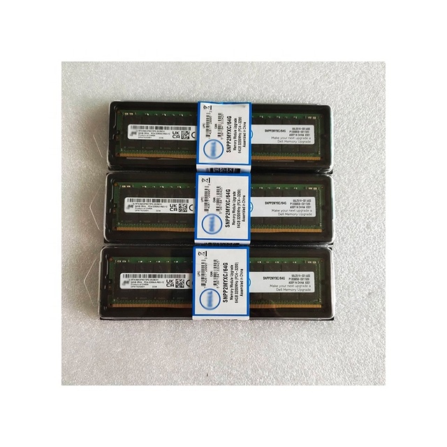 New in Stock 370-AEVP 64GB DDR4-3200 ECC 1.2V 2Rx4 PC4-3200 DIMM Server Memory