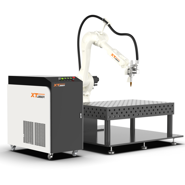 Automatic Robot Arm Laser Welder for Metal Stainless Steel Aluminum Fiber Laser Welder Robotic Laser Welding Machine