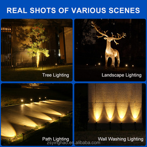 4-In-1 Brightest Ip65 Outdoor Solar Powered Spotlights Garden Landscape Led Solar <strong>Spot</strong> <strong>Lights</strong> for <strong>Outside</strong> - Product Image 4