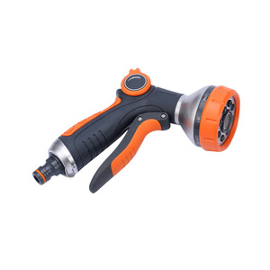 Garden Water Gun 8 Function Zinc Alloy Sprayer Variable Spray Patterns For Car Wash Plant Watering <b>Floor</b> <b>Cleaning</b> - Product Image 2
