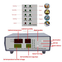 Contrôleur d'incubation entièrement automatique par micro-ordinateur XM18K-2, AC 220V DC 12V, contrôle numérique de la température et de l'humidité, pour poulets et canards