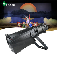 Igreslite 600W blanc chaud blanc froid projecteur Gobo bicolore Leko Led projecteur ellipsoïdal pour théâtre en direct Led profil Spot