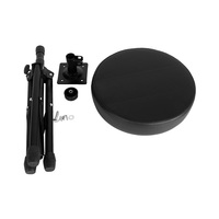 TN-DRU-19G prix usine fer noir tambour trône tambour chaise tambour tabouret chaise Instruments de musique et accessoires