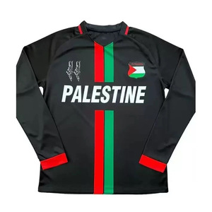 Zomerbestseller Heren T-shirt Palestijnse Jersey 3D Geprint Lang Mouw Vrij Palestina Jurk T-shirt - Product Image 1