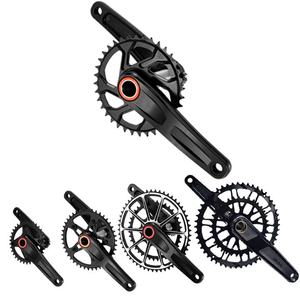 Pédalier de vélo de route en alliage d'aluminium 170/172,5 mm, bras de pédalier BB, manivelle 110BCD/130 BCD, double <span class=keywords><strong>pignon</strong></span> creux 34/50T - Product Image 6