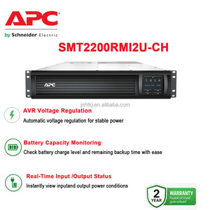 Sistema de Alimentación Ininterrumpida (UPS) Monofásico de 2U para Rack <span class=keywords><strong>APC</strong></span> SMT2200RMI2U-CH de 2200VA/1980W con Batería de Plomo-Ácido para Servidores y Switches de Red - Product Image 4