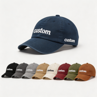 Casquettes de baseball en coton de haute qualité avec logo brodé 3D personnalisé pour hommes, casquette de sport à visière incurvée, casquettes de baseball unies pour hommes
