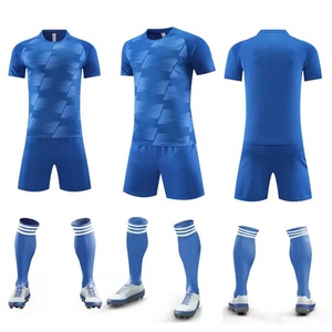 Camisetas y Pantalones Cortos de Fútbol Personalizados con Nombre de Equipo, Número y Logotipo - Material de Algodón/Bambú/Spandex, Servicio Personalizado OEM/ODM - Product Image 3