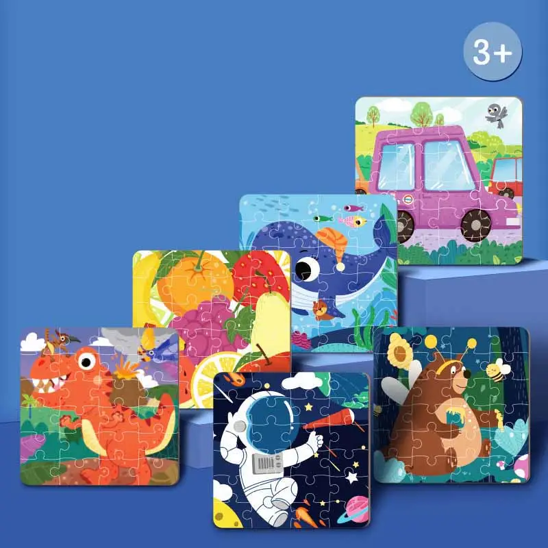 ألعاب تعليمية ، من مونتيسوري ، للأطفال, لعبة تعليمية للأطفال ، 24 قطعة ، ألغاز تركيب الصور ، خشبية ، 24 قطعة 2022