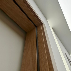 ベルソンWPC カラフルWPC防水ドアパネル（ガラス付き）トイレドアWPC浴室ドア 黄山サプライヤー - Product Image 5
