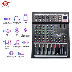 Mélangeur de puissance 6 canaux Audio <span class=keywords><strong>Dj</strong></span> Phnic Ph 604 Contrôleur 4 canaux 32 canaux dans Guangdong Console amplifiée Talkover sans fil - Product Image 2