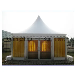 Kanopi Taman Putih Tenda Penampungan dengan Sisi Morocco Tenda untuk Dijual