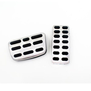 Amp Z Stainless Steel Pedal Covers For Hyundai Kia Sonata Tucson Sorento Sportage Santa Fe Ix35 Reina New Model - Product Image 4