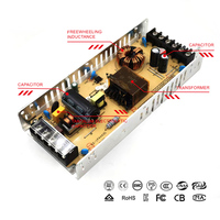 Alimentation LED Bina 5V 40A 200W, corps fin 30mm, testée à 100% pleine charge, transformateur haute efficacité pour mur vidéo