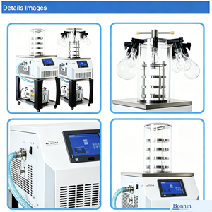 Lyophilisateur de laboratoire mini de qualité industrielle avec pompe à vide - Product Image 2